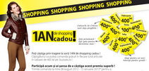 Concurs "1 AN de shopping cadou": castiga cumparaturi in valoare de 4.800 lei