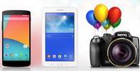 Castiga un smartphone Nexus 5, un aparat foto BenQ GH800 si o tableta Samsung Galaxy Tab 3 Lite