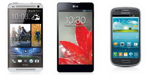 Castiga un smartphone HTC One, un smartphone LG Optimus G si un smartphone Samsung Galaxy SIII Mini