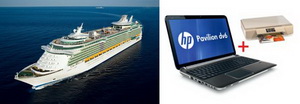 Castiga 3 croaziere pe Marea Mediterana, 3 laptopuri HP pavilion DV6 si 3 imprimante HP Envy 110 e-All-in-One