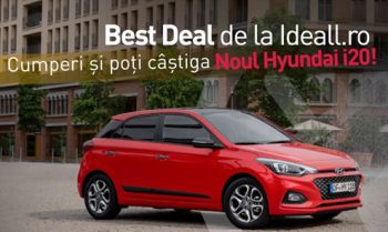 Câștigă o mașină Hyundai i20