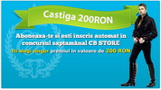 Castiga saptamanal un voucher de 200 de lei oferit de Catalin Botezatu Store