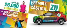 Castiga o masina Citroen C4 Cactus si 25.000 de euro