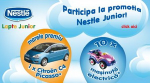 Castiga o masina Citroen C4 Picasso si 10 masinute electrice