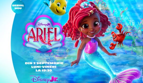 Câștigă 3 seturi LEGO Disney - Peștera de cristal a lui Ariel