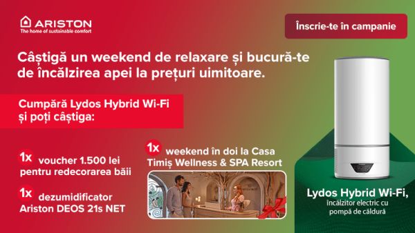 Câștigă un weekend all-inclusive la Casa Timiș