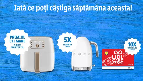 Câștigă o friteuză fără ulei Philips Airfryer Premium XXL