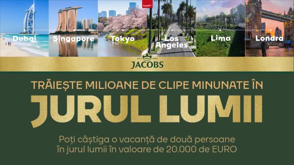 Câștigă o vacanță în jurul lumii în valoare de 20.000 euro