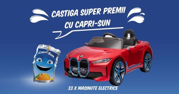 Câștigă 33 mașinuțe electrice BMW i4