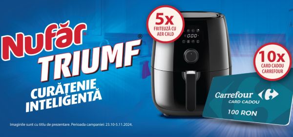 Câștigă 5 friteuze cu aer cald Philips Airfryer