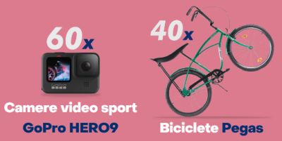 Câștigă 60 camere video sport GoPro Hero 9