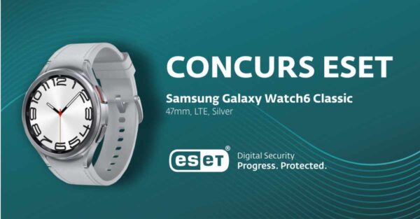 Câștigă un smartwatch Samsung Galaxy Watch 6 Classic LTE