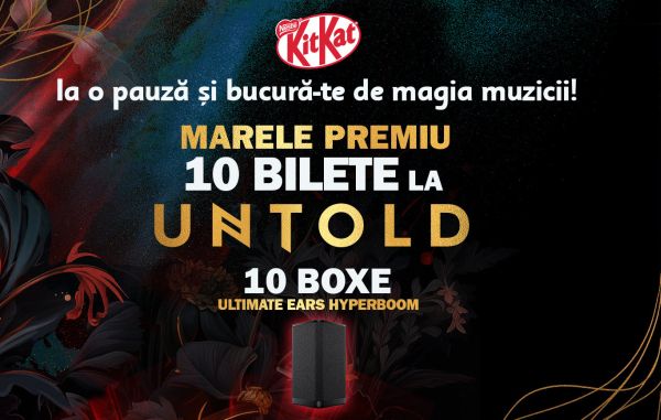 Câștigă 10 boxe Ultimate Ears HyperBoom