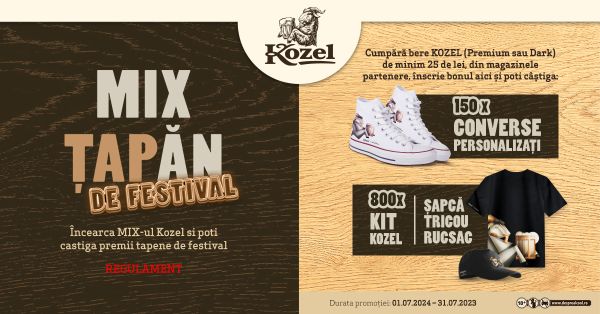 Câștigă 150 perechi de pantofi sport Converse