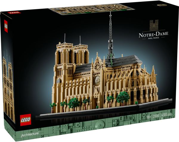 Câștigă un set LEGO Architecture Notre-Dame de Paris