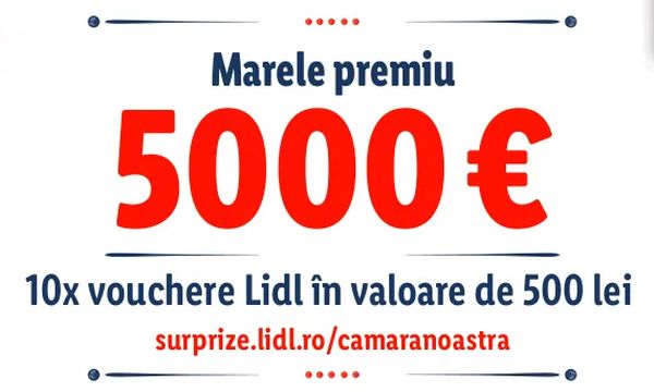 Câștigă 5.000 de euro pentru bunătăți din Cămara Noastră