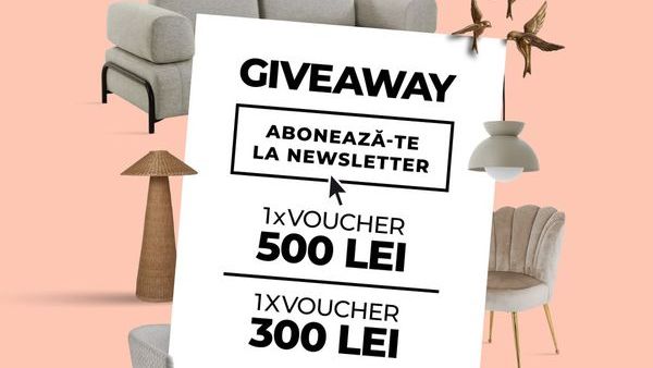 Câștigă un voucher The Home în valoare de 500 lei