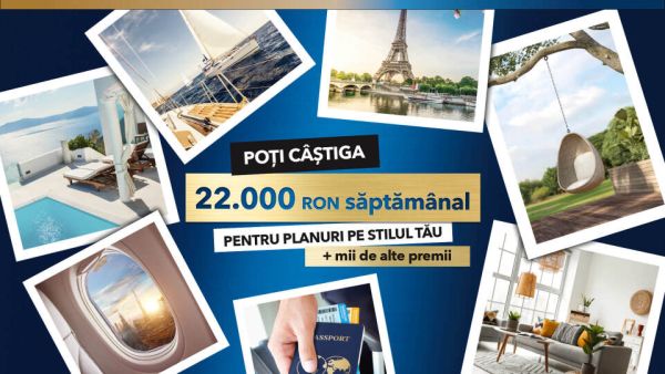 Câștigă 4 x 22.000 lei pentru pauze în stilul tău