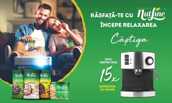 Câștigă 15 espressoare Studio Casa