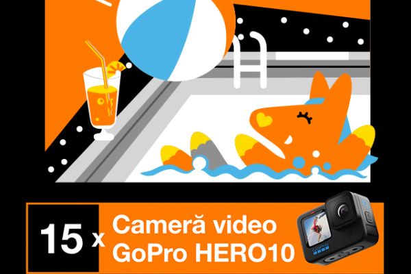 Câștigă 15 camere video sport GoPro Hero 10