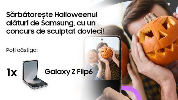 Câștigă un telefon Samsung Galaxy Z Flip 6 256GB 5G Blue