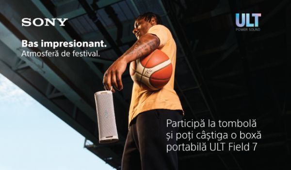 Câștigă o boxă portabilă Sony ULT FIELD 7