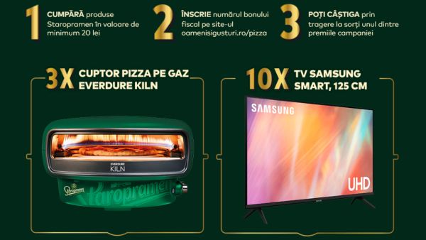 Câștigă 10 televizoare LED Samsung 50AU7092