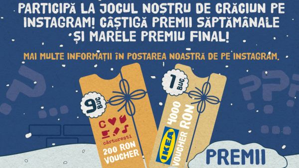 Câștigă un voucher IKEA în valoare de 4.000 lei