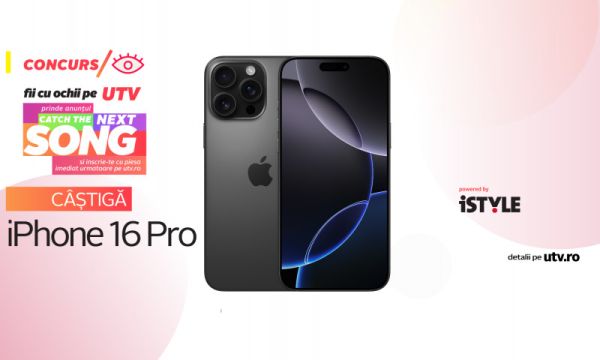 Câștigă un telefon iPhone 16 Pro 128GB 5G