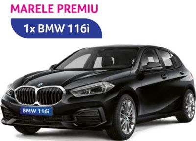 Câștigă o mașină BMW 116i