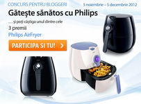 Castiga 3 aparate de gatit cu aer Philips AirFryer