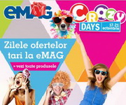 Crazy Days - reduceri semnificative la eMAG