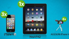 Concurs "Esti fan Discovery?": castiga noul iPad si 3 iPhone 4S