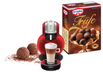 Castiga 2 espressoare Krups si 20 cutii cu trufe de ciocolata Dr. Oetker