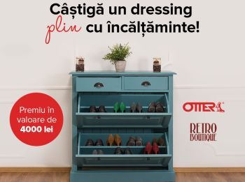 Câștigă un dressing plin cu încălțăminte