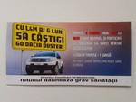 Castiga 60 de masini Dacia Duster