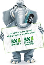 Câștigă 3 smartphone-uri iPhone 7 și 3 smartphone-uri Samsung Galaxy S7