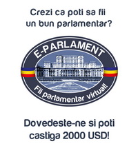 Concurs "E-Parlament": castiga premii in valoare totala de 2.000 USD