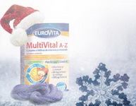 Castiga 5 seturi de Eurovita MultiVital A-Z si Eurovita Vitamina C 500