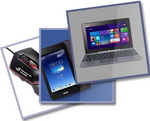 Castiga un laptop Asus Transformer Book T100, 3 tablete Asus Fonepad si 12 mouse Asus ROG GX-950