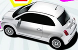 Castiga o masina Fiat 500