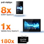 Concurs "Ghiceste Scorul": castiga 8 smartphone-uri Sony Xperia U, o tableta Sony Xperia S si 180 de vouchere Orange de 10 euro