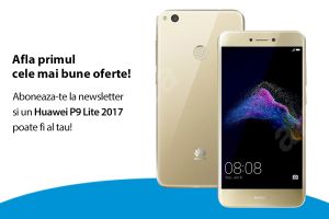 Câștigă un smartphone Huawei P9 Lite 2017