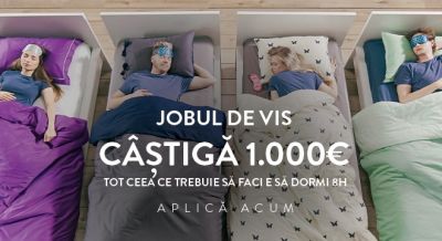 Câștigă 1.000 euro pentru 8 ore de somn