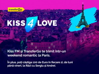 Câștigă un weekend romantic la Paris și 10 x 100 de euro