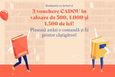 Câștigă 3 vouchere Libris în valoare de 1.500 lei, 1.000 lei și 500 lei