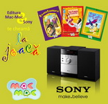 Castiga un CD Player oferit de Sony