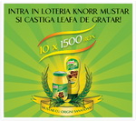 Concurs "Mustar cu dar": castiga 10 x 1.500 de lei