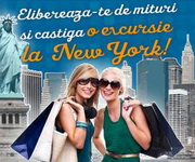 Castiga o vacanta la New York, plus 56 de premii zilnice