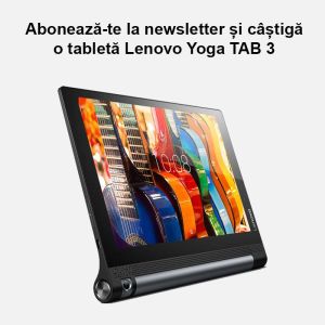 Câștigă o tabletă Lenovo Yoga TAB 3